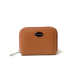 Cutter Buni portefeuille zippé châtain