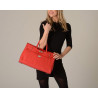 Pyla Buni grand sac à main rouge fraise