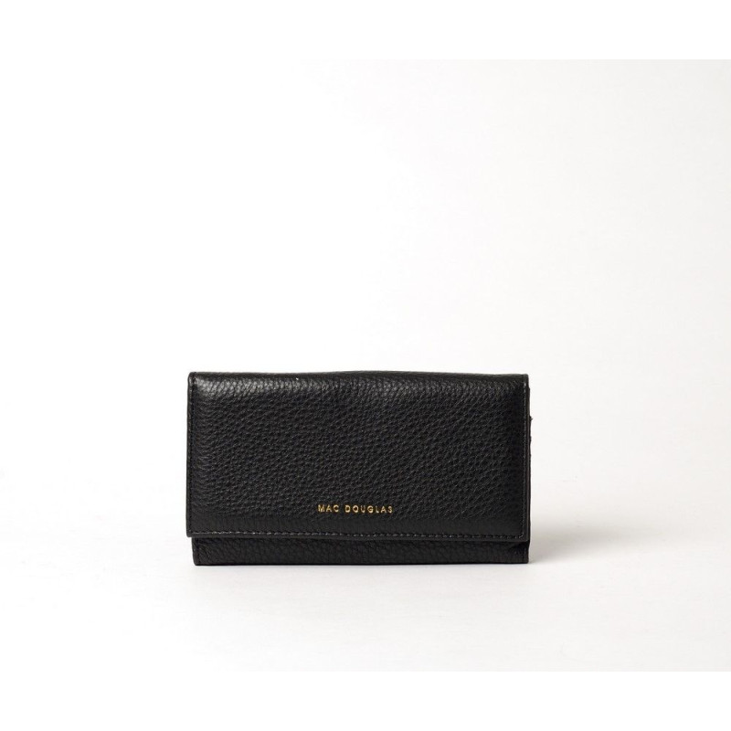 Gondole Romy portefeuille compagnon noir Gondole Romy portefeuille compagnon noir
