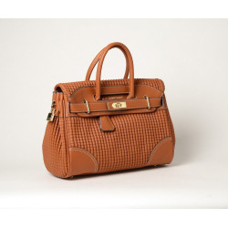 Pyla Bryan grand sac à main châtain