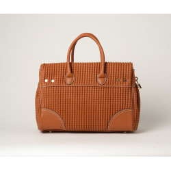 Sac Main Pyla Bryan S Mac Douglas - Sac Matelassé élégant, Bandoulière Amovible, Dimensions 29.5 X 22 X 13 Cm