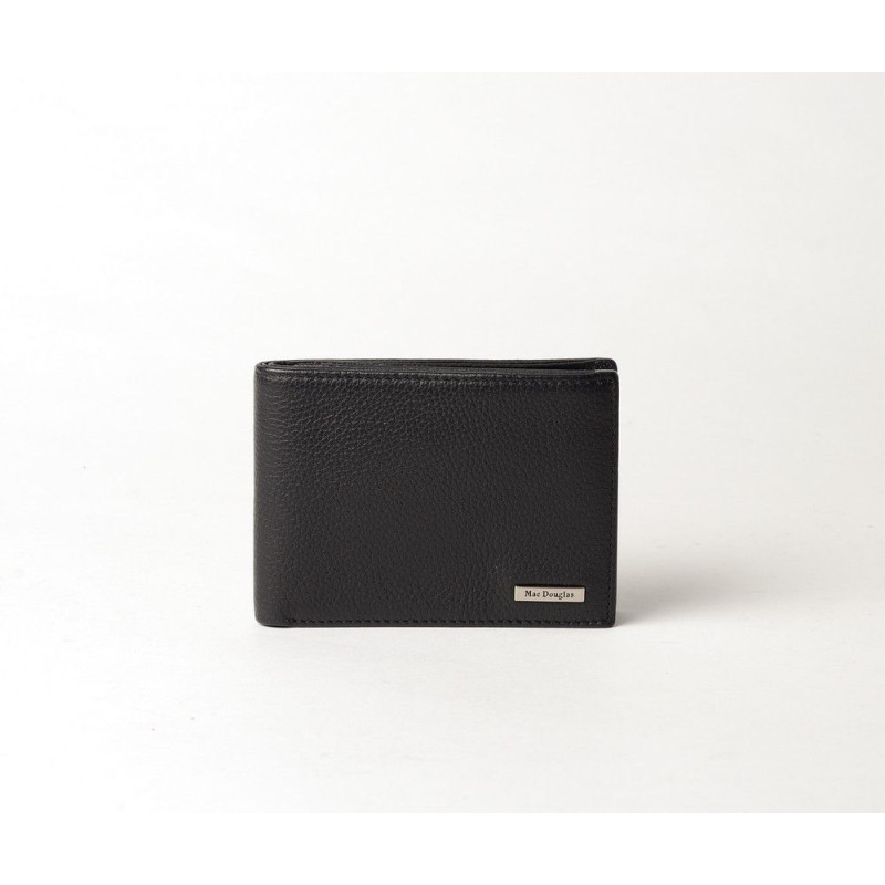Troc Spencer, petit portefeuillle portecartes cuir noir Troc Spencer, petit portefeuillle portecartes cuir noir