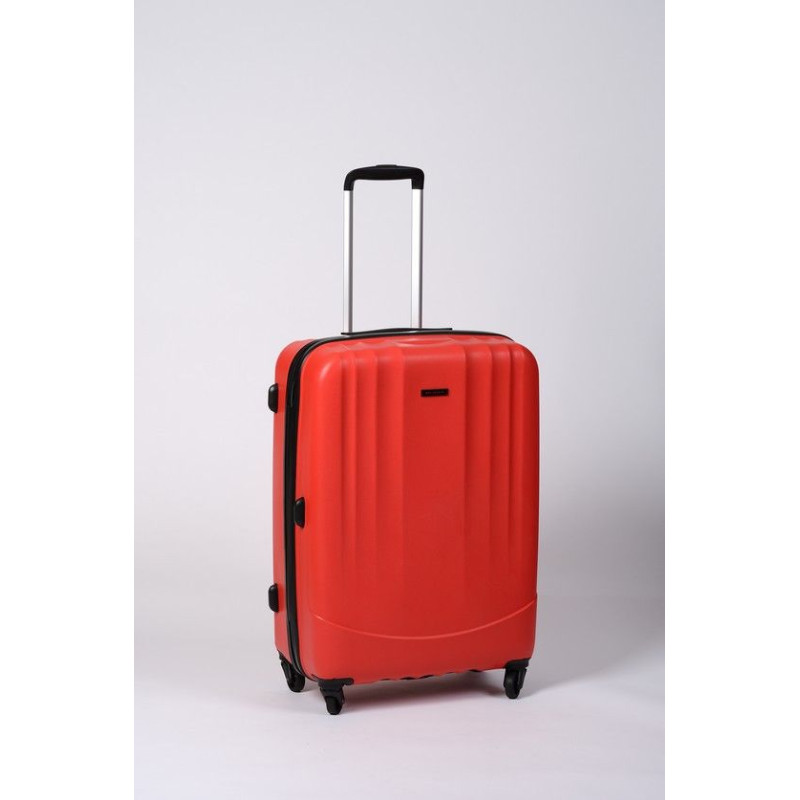 Timbo Travel M, valise moyenne rouge