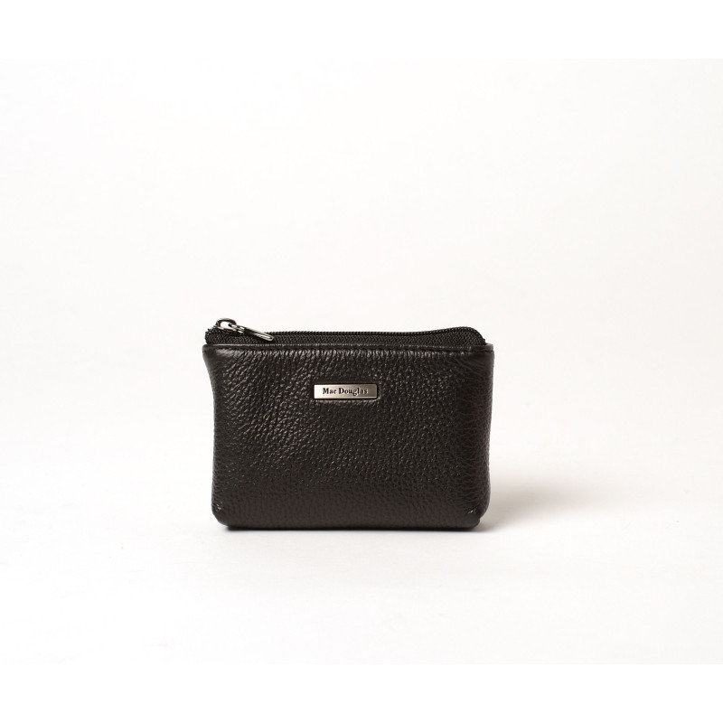 Limace Spencer, porte-monnaie zippé noir Limace Spencer, porte-monnaie zippé noir