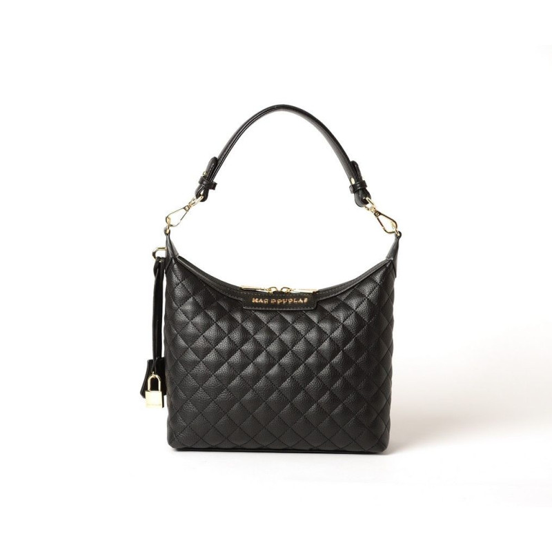 Nahan Losange, sac porté épaule noir mat Nahan Losange, sac porté épaule noir mat