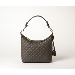 Nahan Losange, sac porté épaule anthracite mat