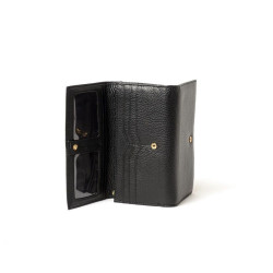 Gondole Procida, portefeuille compagnon noir