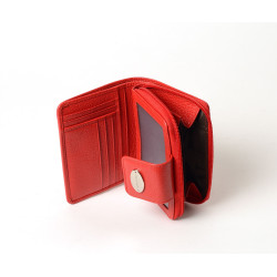 Danemark Buni, porte-monnaie rouge fraise