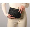 Jaipur Losange, pochette noir mat