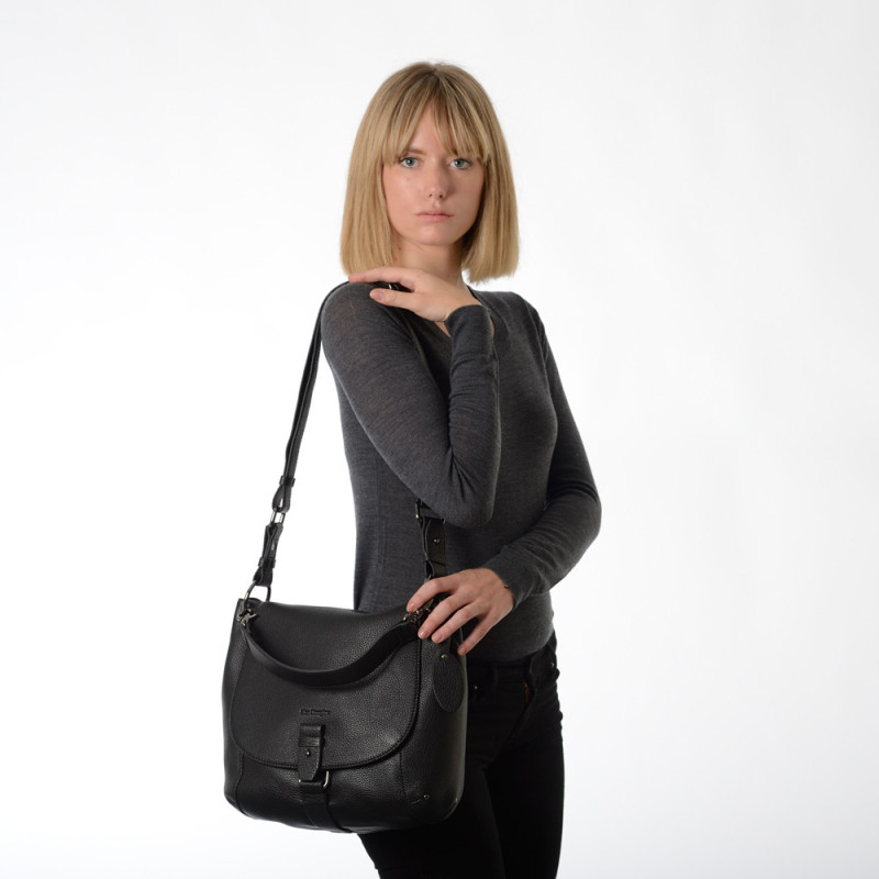 Mandalay VESUVIO grand sac besace noir