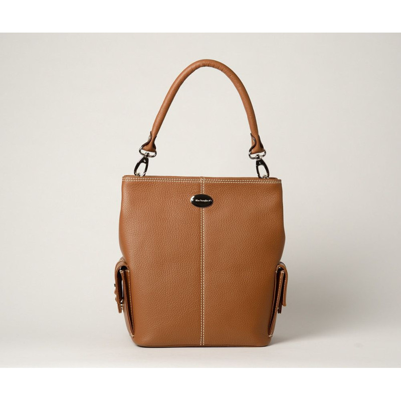Megalo Vesuvio petit sac seau châtain Megalo Vesuvio petit sac seau châtain