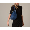 Megalo Vesuvio petit sac seau bleu pétrole