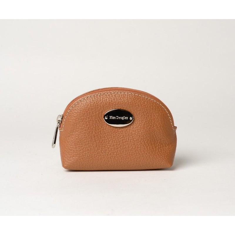 Coco Buni porte monnaie zippé châtain