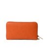 Balise Meryl portefeuille zippé orange