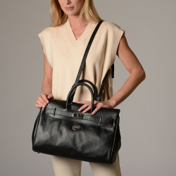 Pyla Buni grand sac à main noir