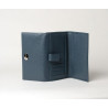 GONDOLE BUNI, portefeuille compagnon bleu mineral