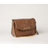 KIRIBATI BRYAN, petit sac à main motif python noix