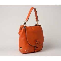 MANDALAY PROCIDA, petit sac besace nectarine