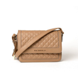 NACIMENTO LOSANGE, sac porté travers taupe mat