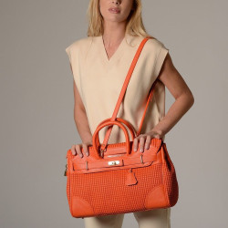 PYLA BRYAN, grand sac à main nectarine