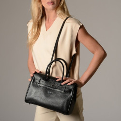 PYLA BUNI, mini sac à main noir