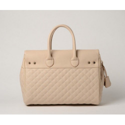 PYLA LOSANGE, petit sac à main sable mat