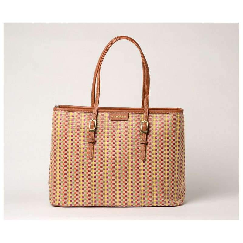 EVERTON PALOMA, sac cabas tressé ocre EVERTON PALOMA, sac cabas tressé ocre