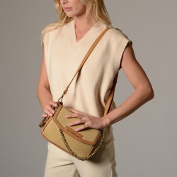 KIRIBATI FANTASIA, petit sac beige foncé