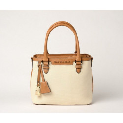 LAURENE FANTASIA, petit sac cabas écru