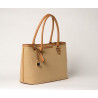 LAURENE FANTASIA, sac cabas beige foncé