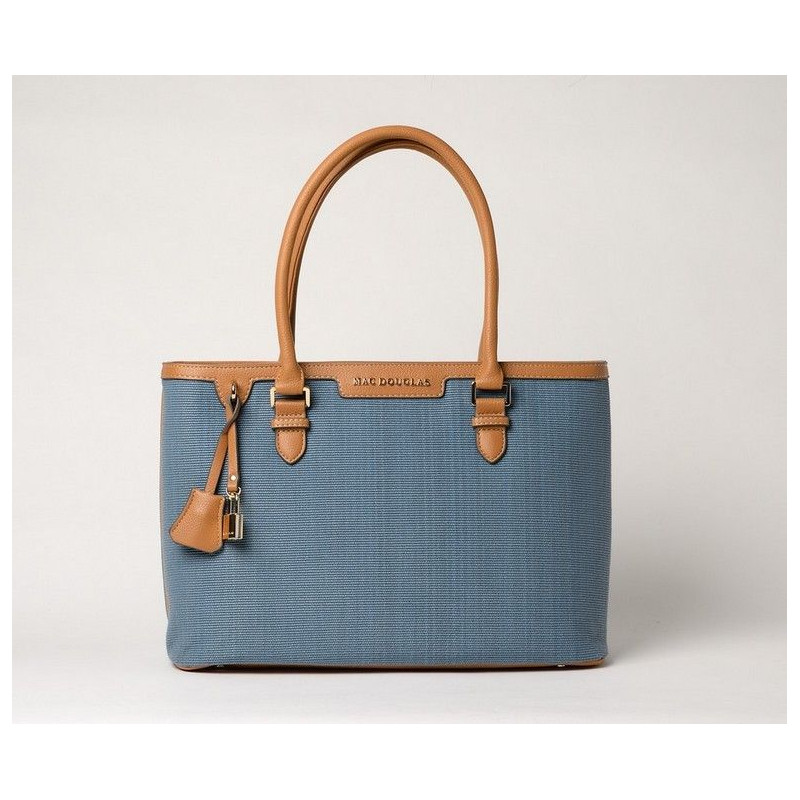 LAURENE FANTASIA, sac cabas bleu glacier LAURENE FANTASIA, sac cabas bleu glacier
