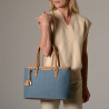 LAURENE FANTASIA, sac cabas bleu glacier