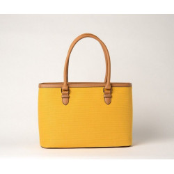 LAURENE FANTASIA, sac cabas tournesol