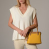 LAURENE FANTASIA, petit sac cabas tournesol