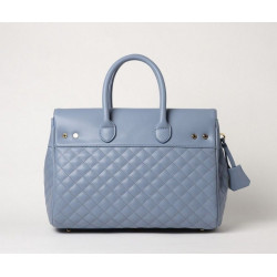 PYLA LOSANGE, petit sac à main bleu glacier