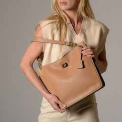 Kentucky Romy, petit sac porté épaule havane