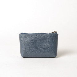 LIMACE BUNI, petit porte-monnaie zippé bleu mineral