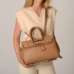 PYLA ROMY, petit sac à main havane