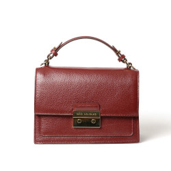 JOYAU BUOB, sac cartable rouge griotte
