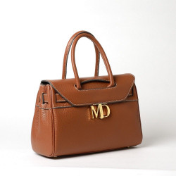 NYLA MD, mini sac porté main chataigne