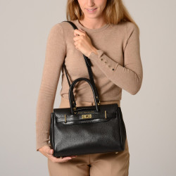 PYLA ROMY, mini sac à main noir