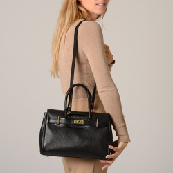PYLA ROMY, mini sac à main noir
