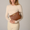 RUSKY MD, sac pochette châtaigne