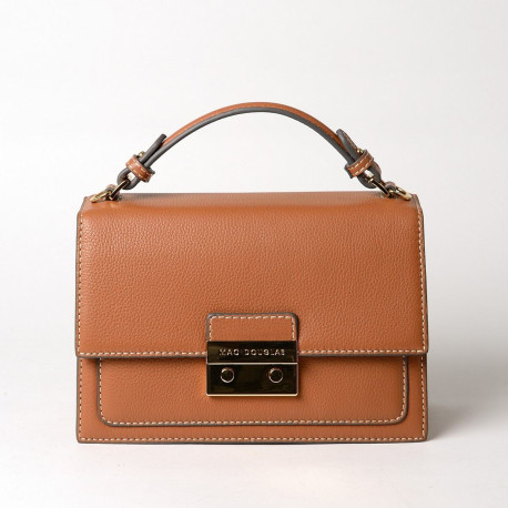 JOYAU ROMY, petit sac cartable châtain
