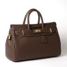 PYLA ROMY, grand sac à main moka