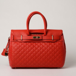 PYLA LOSANGE, petit sac à main coquelicot mat