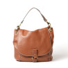 MANDALAY PROCIDA, grand sac besace châtaigne