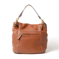 MANDALAY PROCIDA, grand sac besace châtaigne