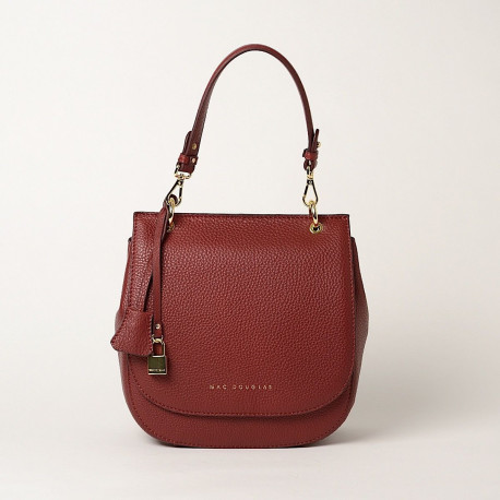 GARANCE ROMY, sac besace lie de vin