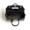 Pyla Meryl petit sac à main façon croco noir